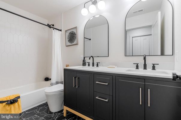 Bathroom, Dual Sink Vanities, Interior, Marble