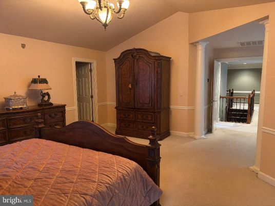 Bedroom, Chandelier, Interior