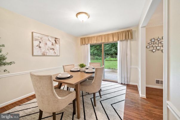 Dining room, Interior, Wood Texture Flooring