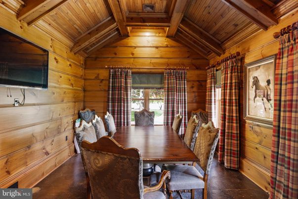 Dining room, Interior, Wooden Beams, Wooden Ceilings, Wood Texture Flooring, Wooden Walls