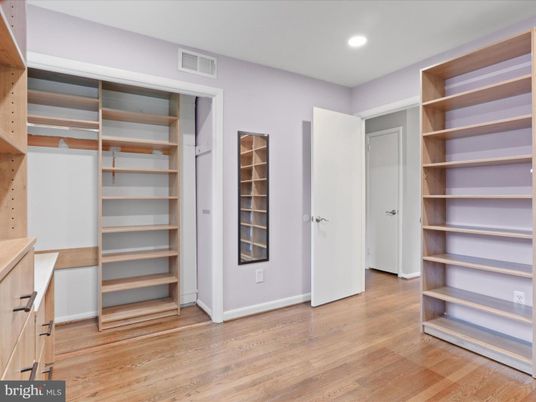 Interior, Recessed Lighting, Walk-in Closets, Wood Texture Flooring