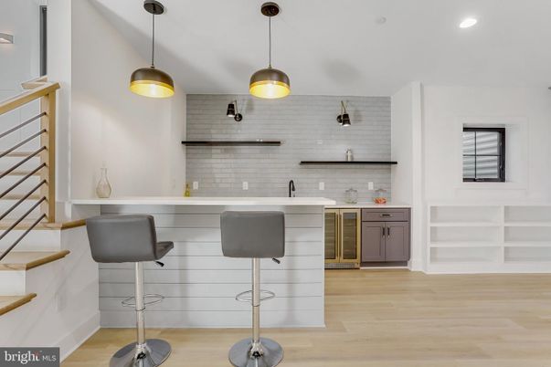 Interior, Pendant Lights, Recessed Lighting, Wood Texture Flooring