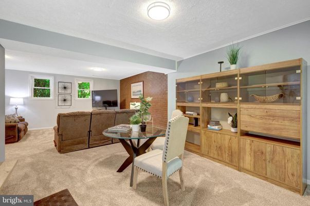 Home Office, Interior, Living room, Recessed Lighting