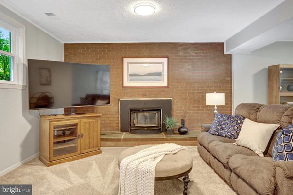 Fireplace, Interior, Living room, Stone Walls