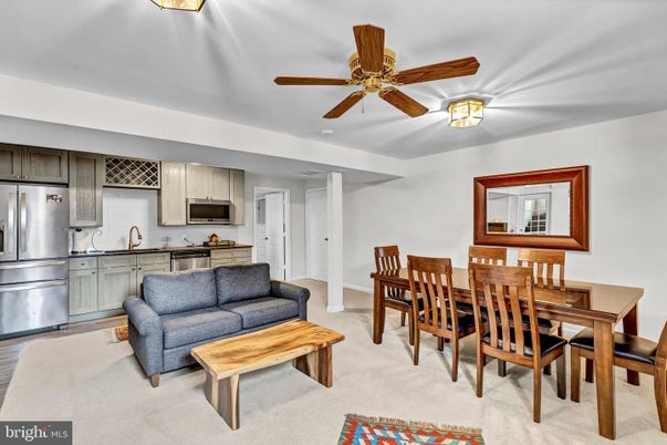 Dining room, Interior, Kitchen, Living room, Stainless Steel Appliances