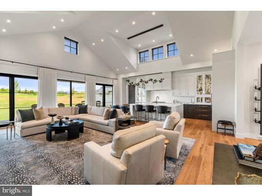 Dining room, Interior, Kitchen, Living room, Pendant Lights, Recessed Lighting, Wood Texture Flooring