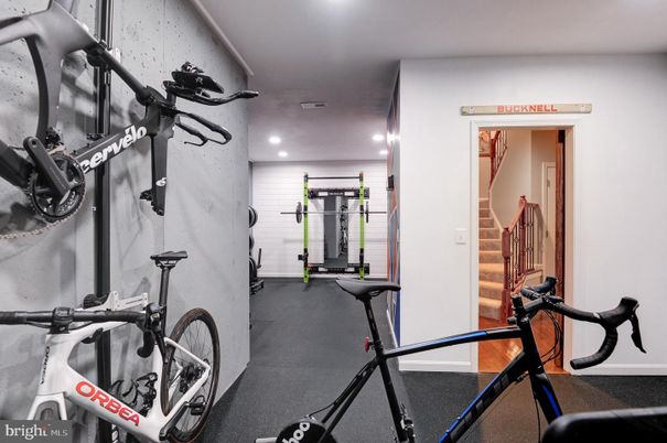 Fitness Equipment, Interior, Recessed Lighting