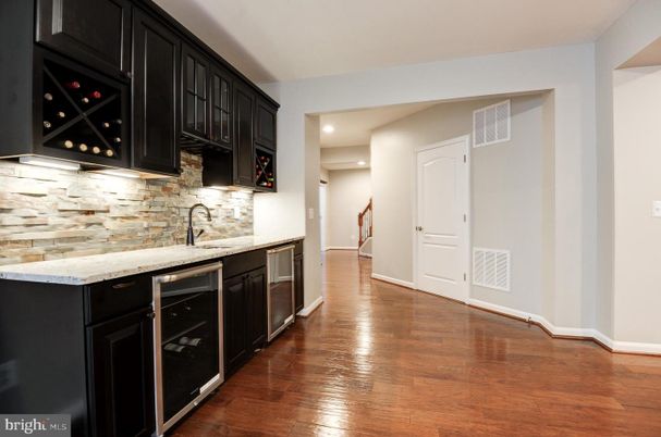 Interior, Recessed Lighting, Wine Storage, Wood Texture Flooring
