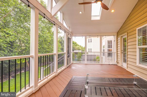 Interior, Sun Room, Wood Texture Flooring