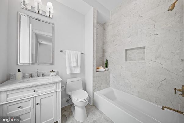 Bathroom, Interior, Marble Walls