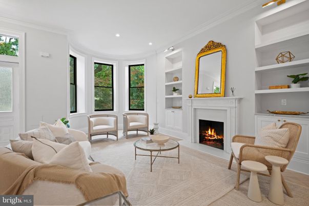 Fireplace, Interior, Living room, Recessed Lighting