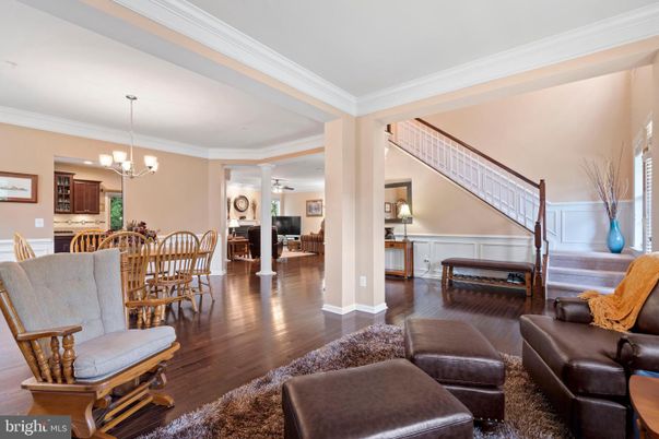 Chandelier, Dining room, Interior, Living room, Wood Texture Flooring