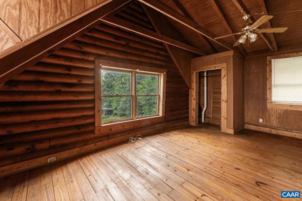 Empty room, Interior, Wooden Beams, Wooden Ceilings, Wood Texture Flooring, Wooden Walls