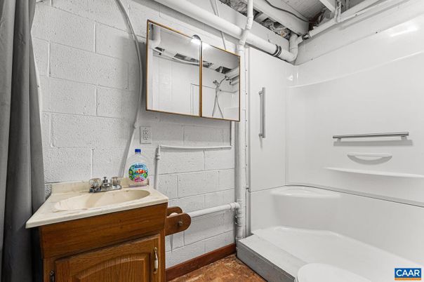 Bathroom, Interior, Stone Walls