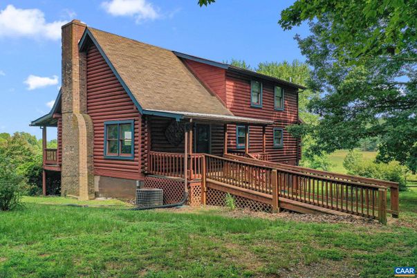 Backyard, Exterior, Facade, Log Home