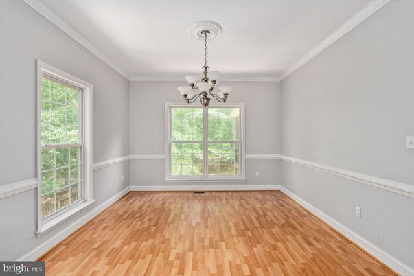 Chandelier, Empty room, Interior, Wood Texture Flooring