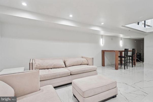 Interior, Living room, Marble, Recessed Lighting
