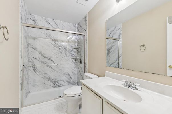 Bathroom, Interior, Marble Walls
