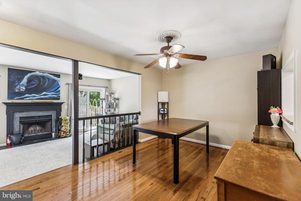 Fireplace, Interior, Wood Texture Flooring