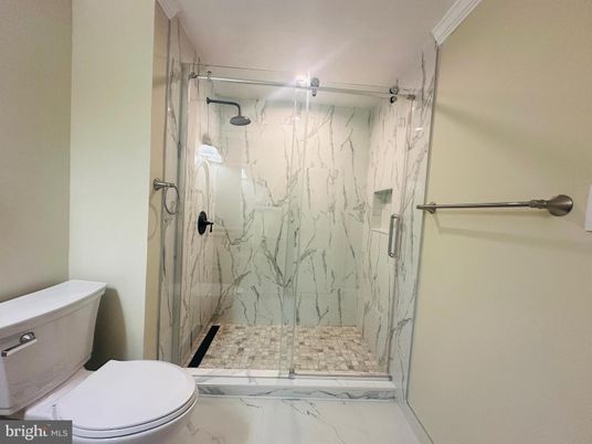 Bathroom, Glass Shower, Interior, Marble, Marble Walls
