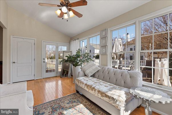 Interior, Sun Room, Wood Texture Flooring