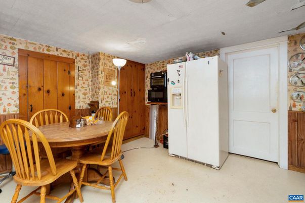Dining room, Interior, Kitchen, Wooden Walls