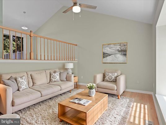 Interior, Living room, Pendant Lights, Wood Texture Flooring