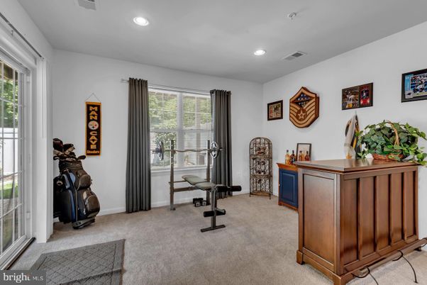 Fitness Equipment, Interior, Recessed Lighting