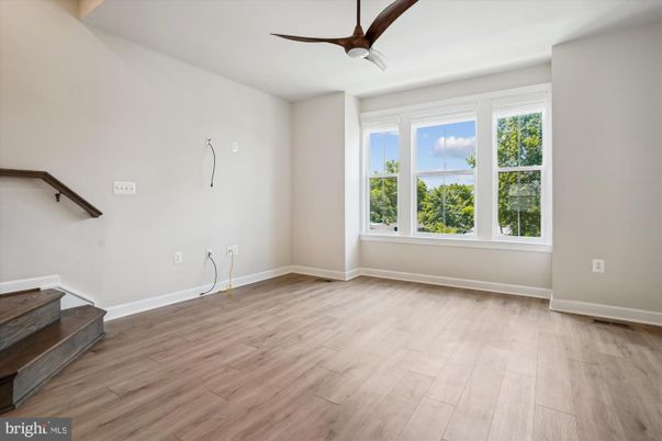 Empty room, Interior, Wood Texture Flooring