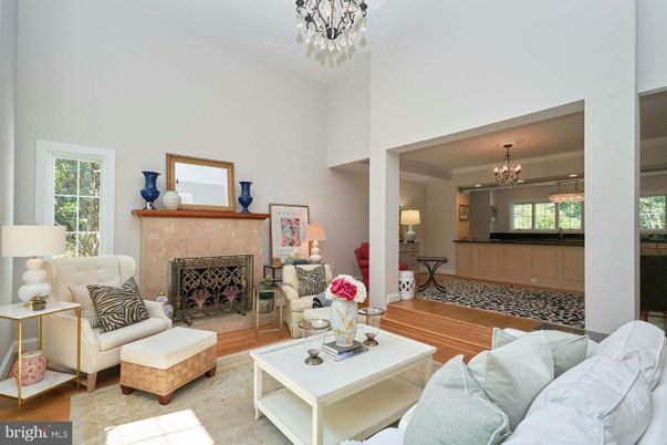 Chandelier, Fireplace, Interior, Living room, Wood Texture Flooring