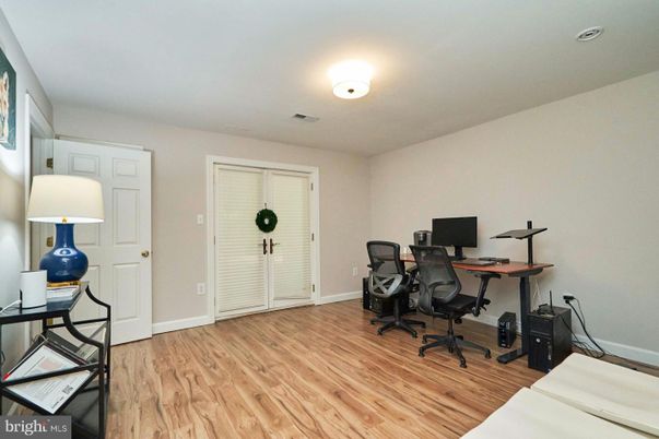 Home Office, Interior, Wood Texture Flooring