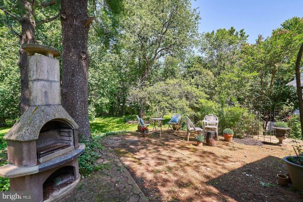 Backyard, Exterior, Fireplace