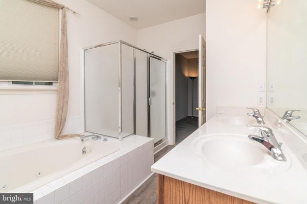 Bathroom, Dual Sink Vanities, Glass Shower, Interior