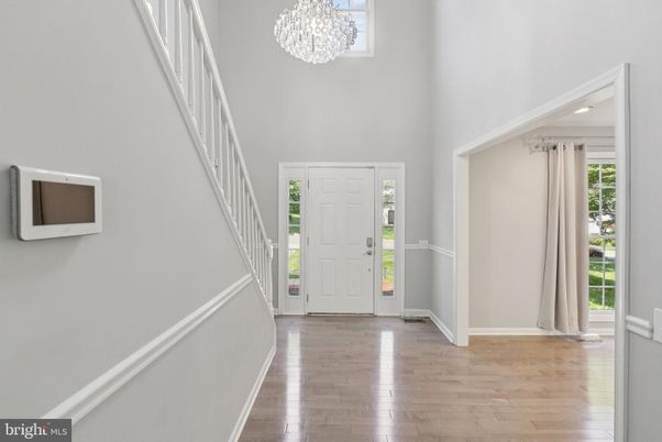 Chandelier, Interior, Wood Texture Flooring