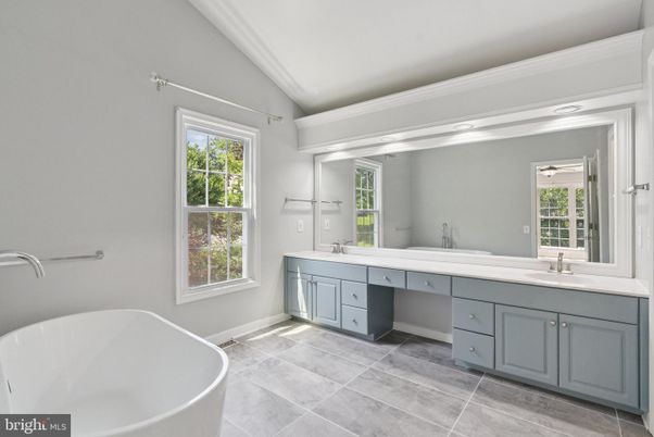 Bathroom, Dual Sink Vanities, Free Standing Baths, Interior