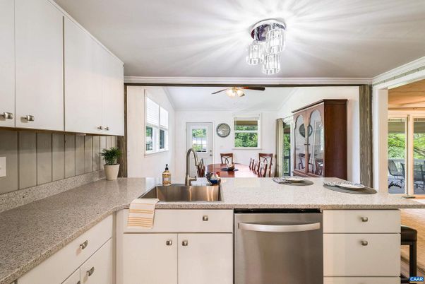 Dining room, Interior, Kitchen, Stainless Steel Appliances