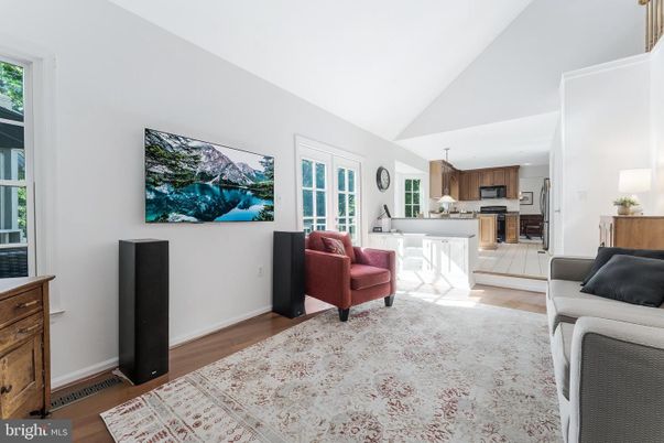 Interior, Kitchen, Pendant Lights, Stainless Steel Appliances, Wood Texture Flooring