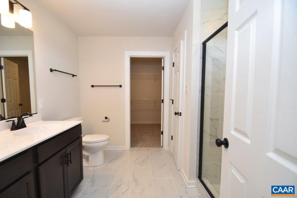 Bathroom, Glass Shower, Interior, Marble, Marble Walls