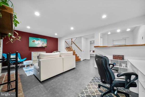 Home Office, Interior, Living room, Recessed Lighting