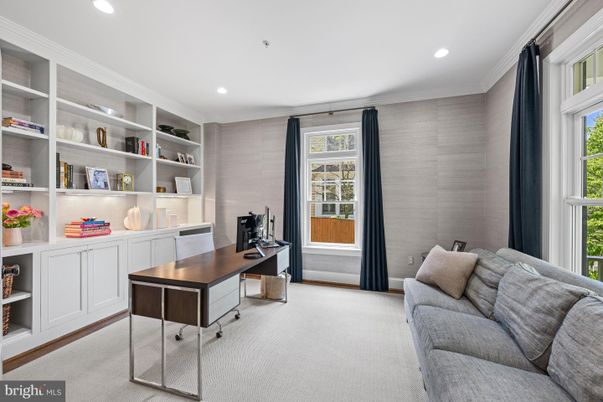 Home Office, Interior, Recessed Lighting
