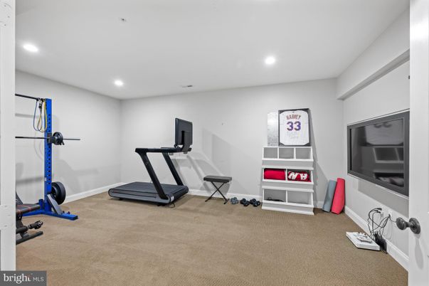 Fitness Equipment, Interior, Recessed Lighting