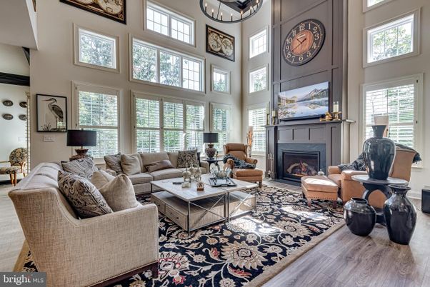 Fireplace, Interior, Living room, Wood Texture Flooring