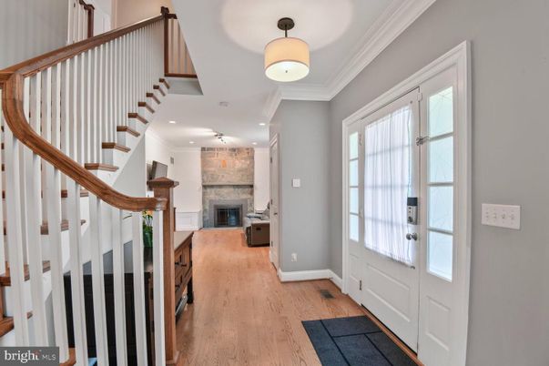 Fireplace, Interior, Recessed Lighting, Wood Texture Flooring