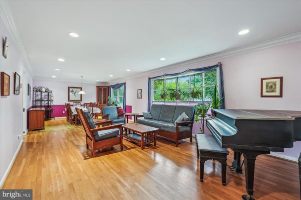 Billiard Table, Game Room, Interior, Living room, Pendant Lights, Piano, Recessed Lighting, Wood Texture Flooring