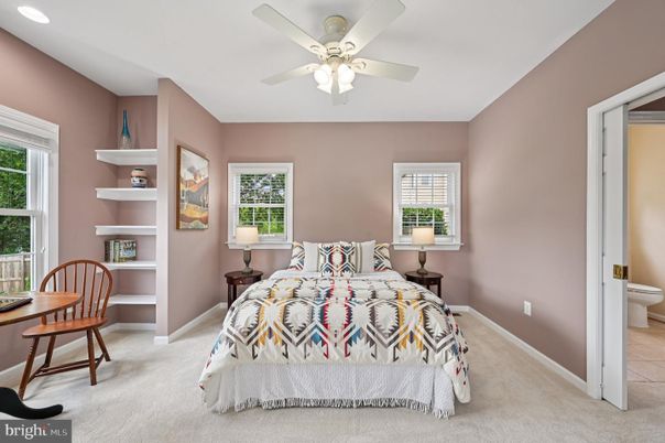 Bedroom, Home Office, Interior, Recessed Lighting