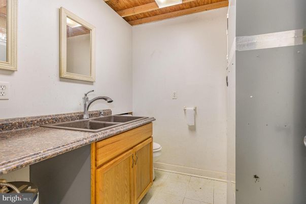 Bathroom, Interior, Wooden Ceilings