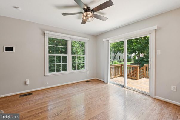 Empty room, Interior, Wood Texture Flooring