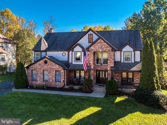 Exterior, Facade, Brick Facade, Tudor Revival