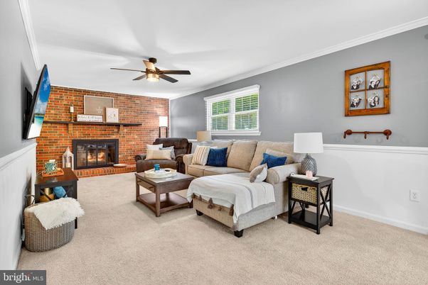 Fireplace, Interior, Living room, Stone Walls