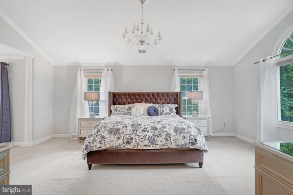 Bedroom, Chandelier, Interior